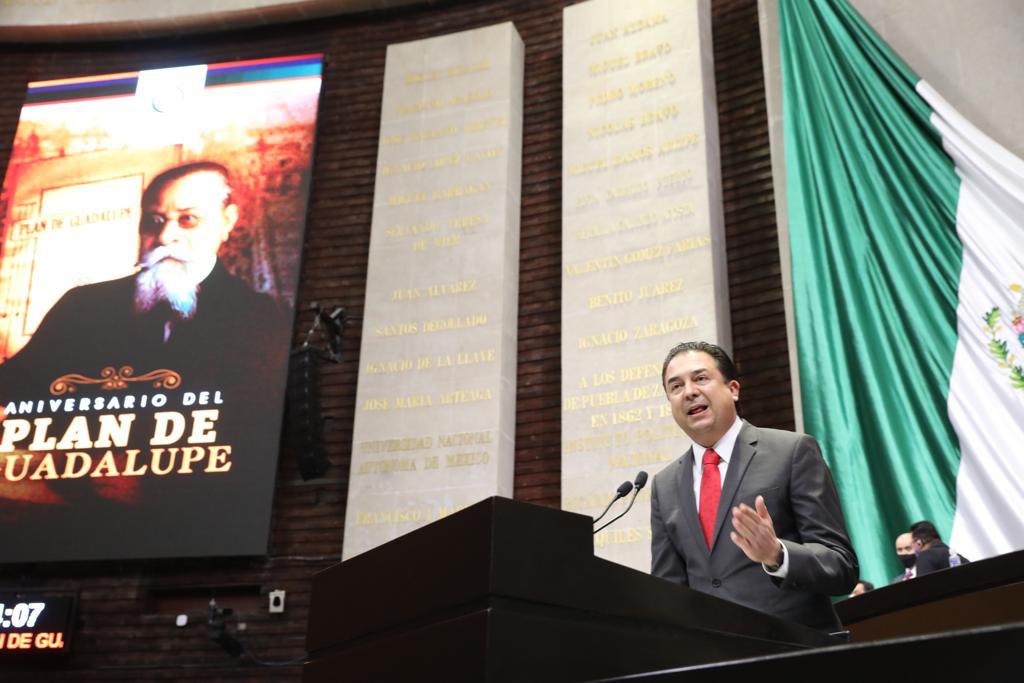 Los ideales del Plan de Guadalupe siguen vigentes: Jaime Bueno