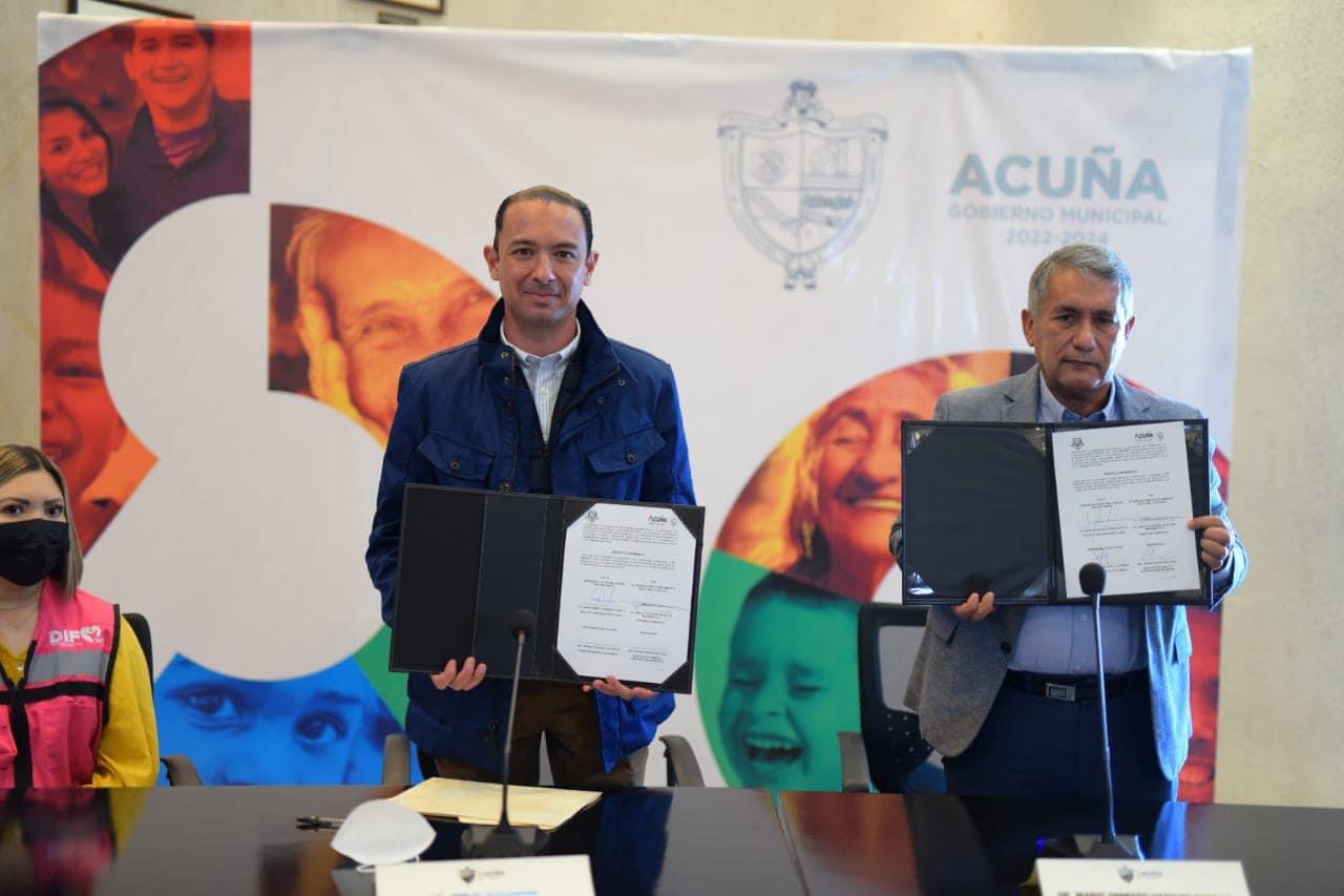 Formaliza gobierno de Acuña y Universidad Antonio Narro convenio de colaboración