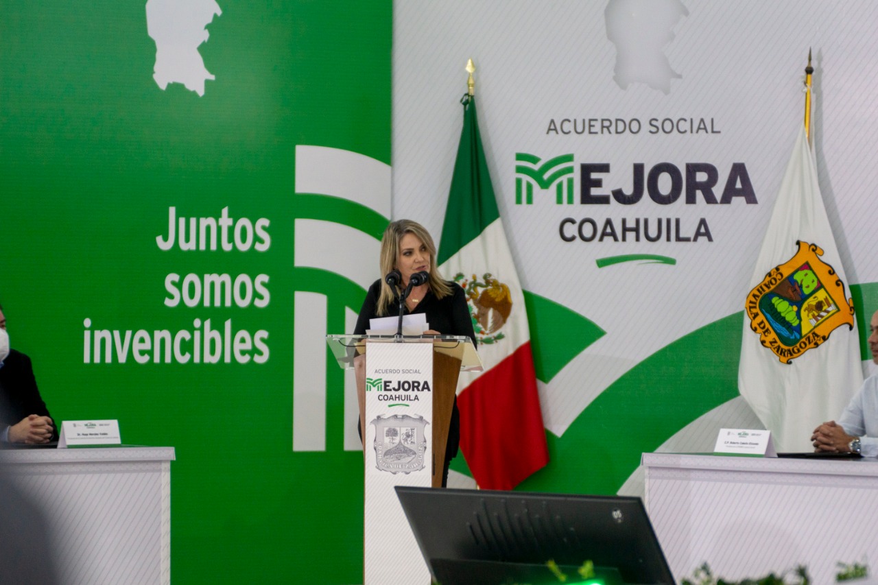 Se compromete Norma Treviño con el acuerdo Mejora Coahuila