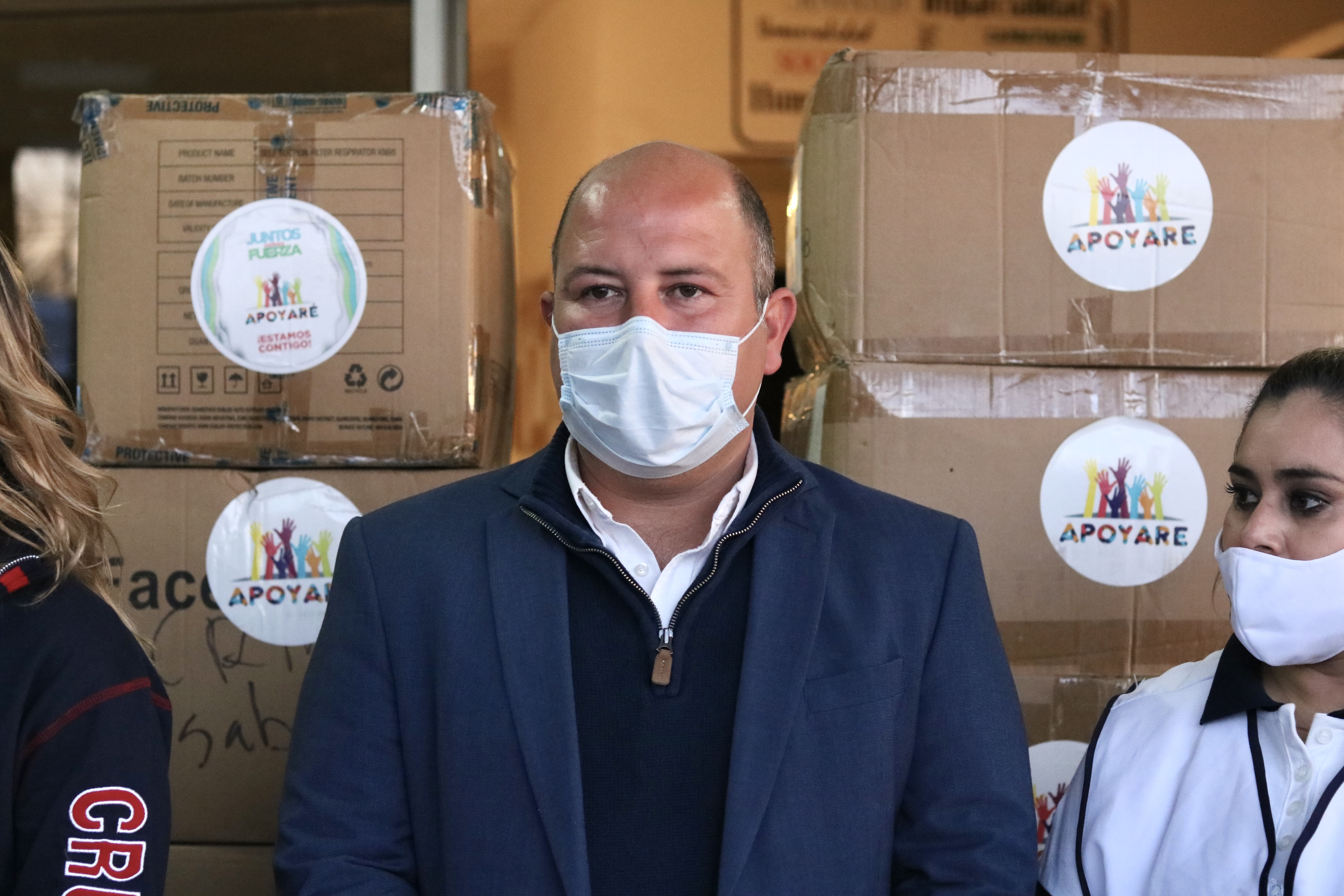 Agradece jurisdicción sanitaria <br>donación de insumos de Apoyaré