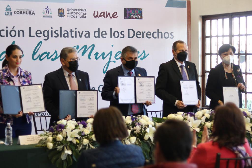 Suman esfuerzos en favor de retos legislativos sobre derechos de las mujeres