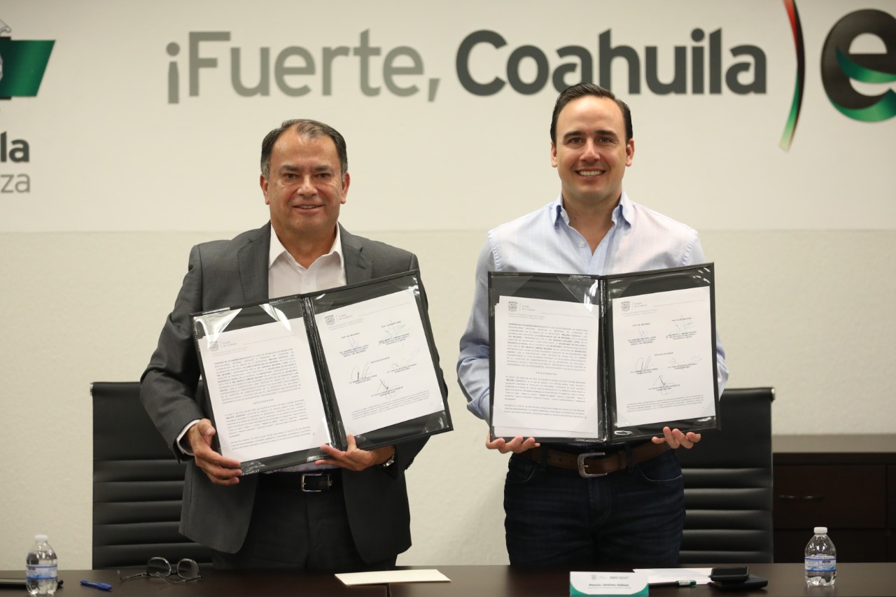 Con Mejora Coahuila, firman convenio <br>en apoyo a los adultos mayores