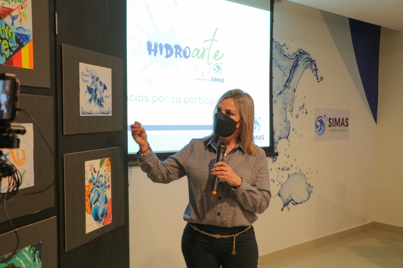 Decorarán muros y tanques elevados de Simas PN con bocetos ganadores de Hidroarte