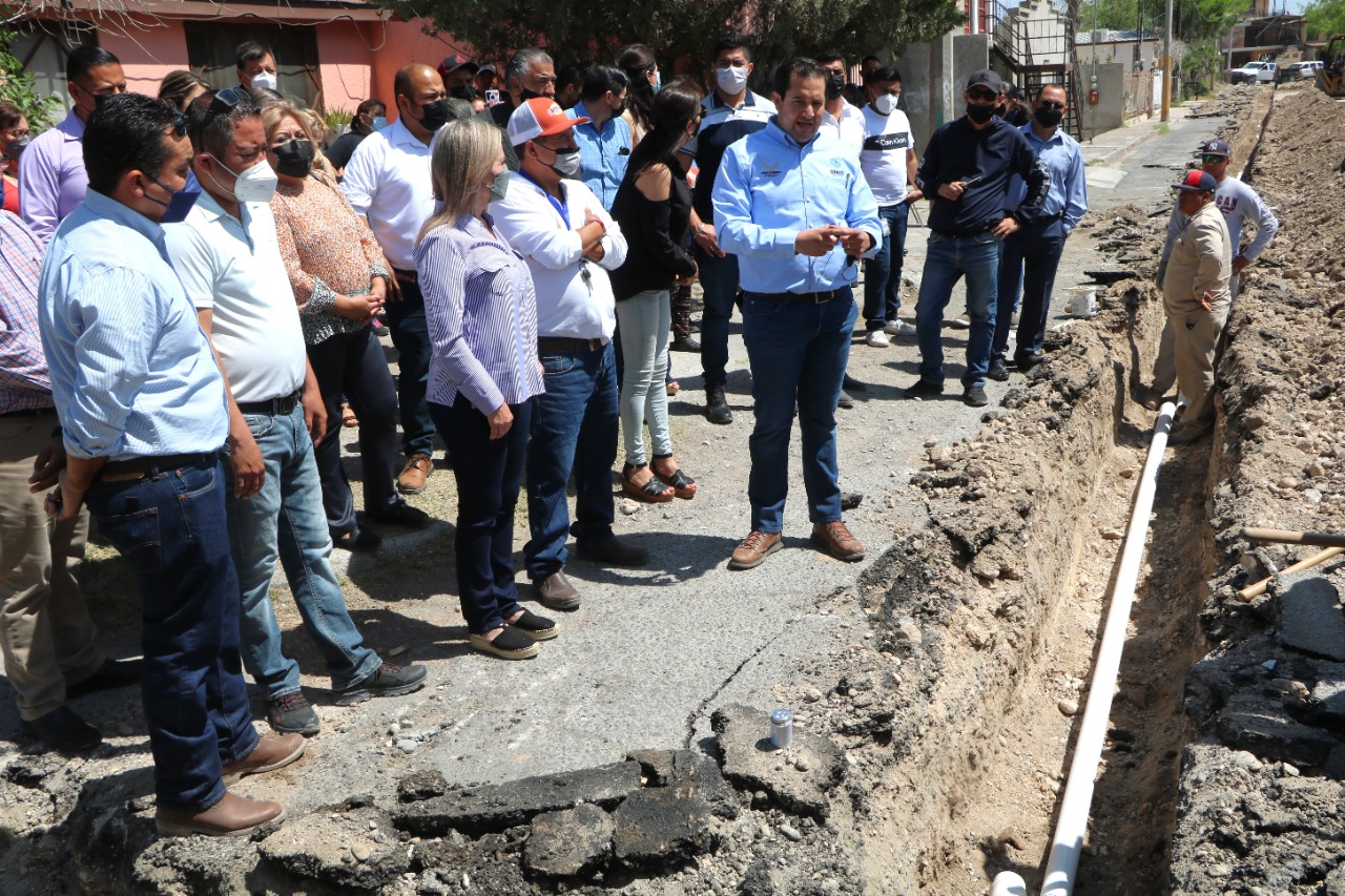 Supervisa Norma Treviño inició de obras de Simas