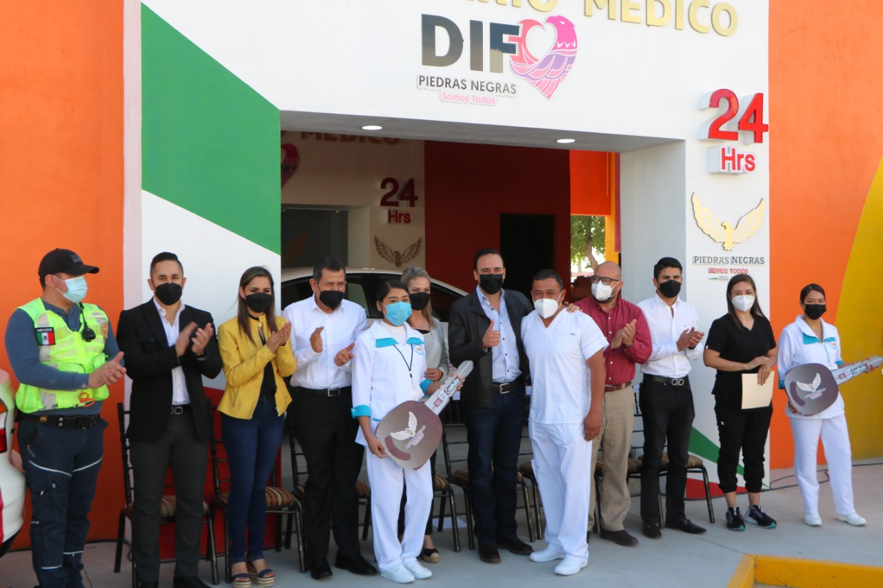Inaugura Norma Treviño dispensario <br>médico en el DIF municipal