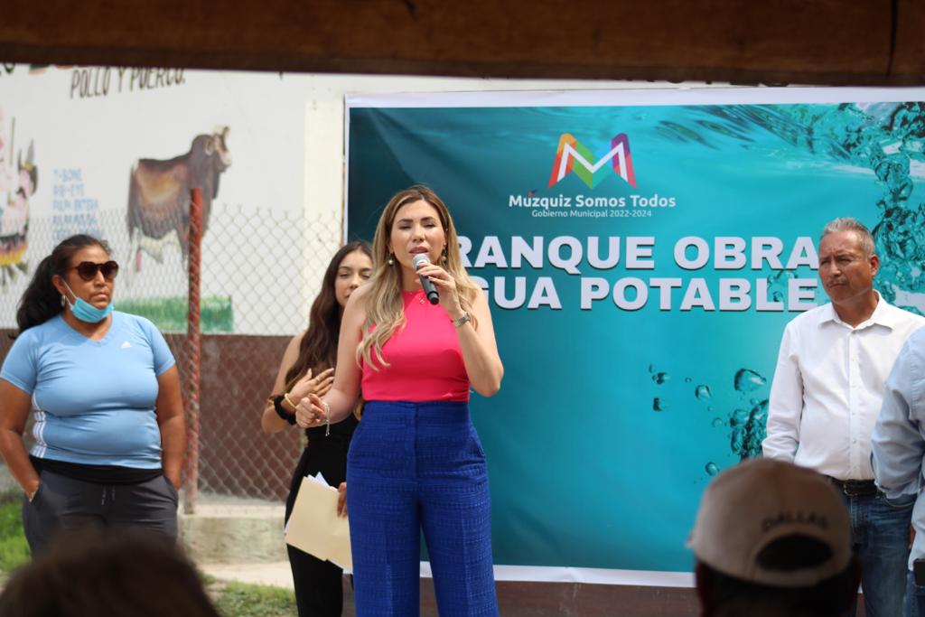 Arranca Tania Flores acciones contra <br>el desabasto de agua en Múzquiz