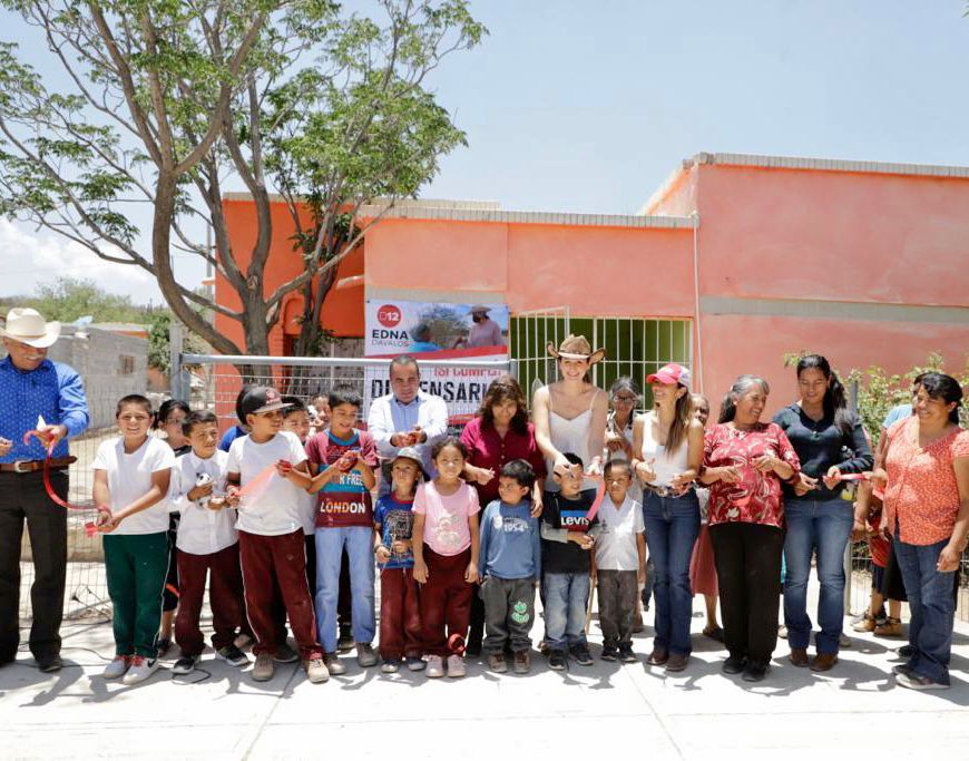 Inaugura Edna Dávalos dos nuevos dispensarios médicos