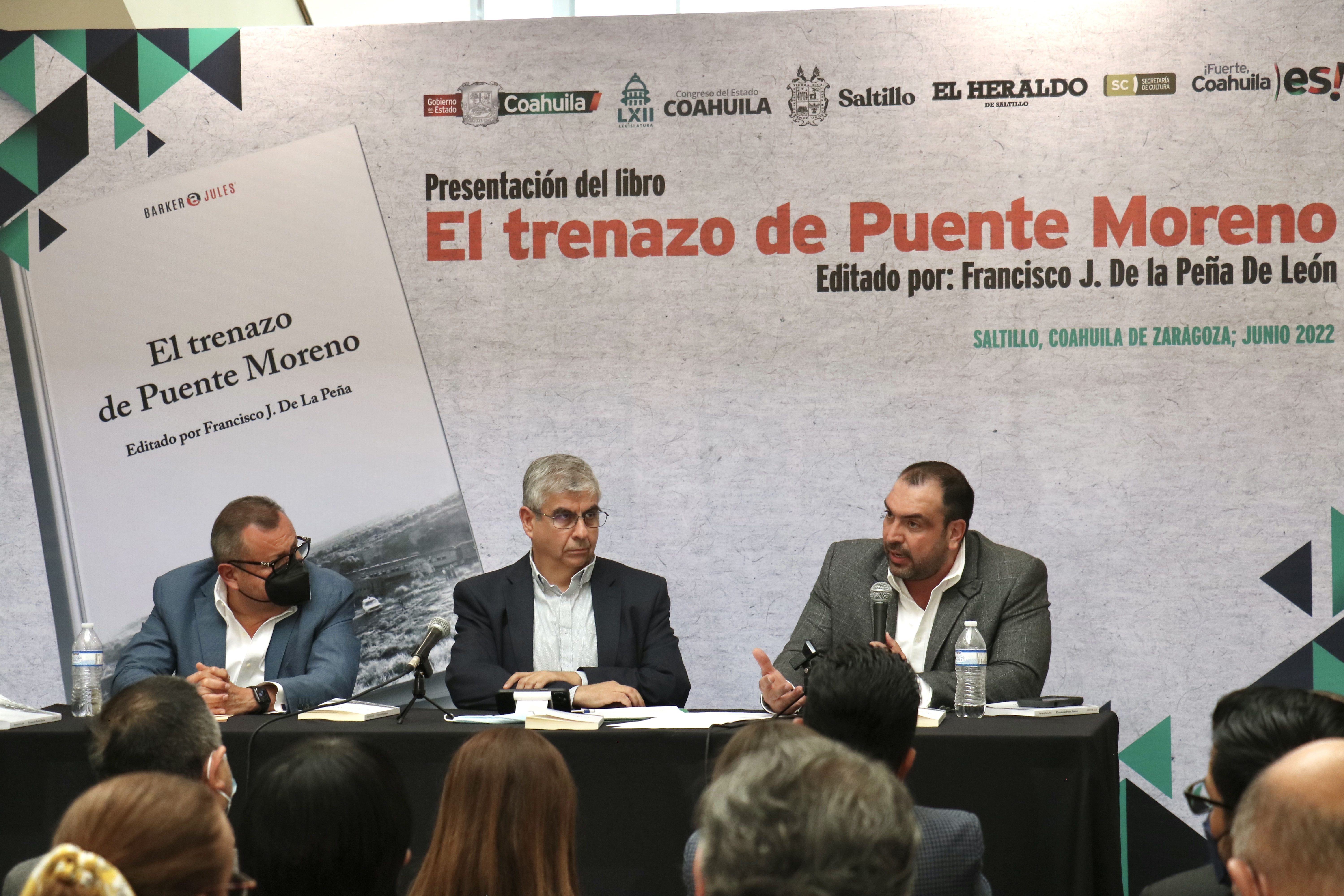 Presentan libro sobre el <br>trenazo de Puente Moreno