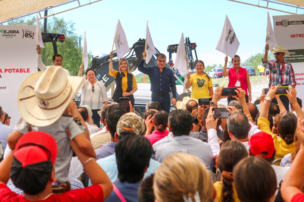 Arrancan MARS y Norma obra de introducción <br>de agua al Centinela por más de 2 mdp