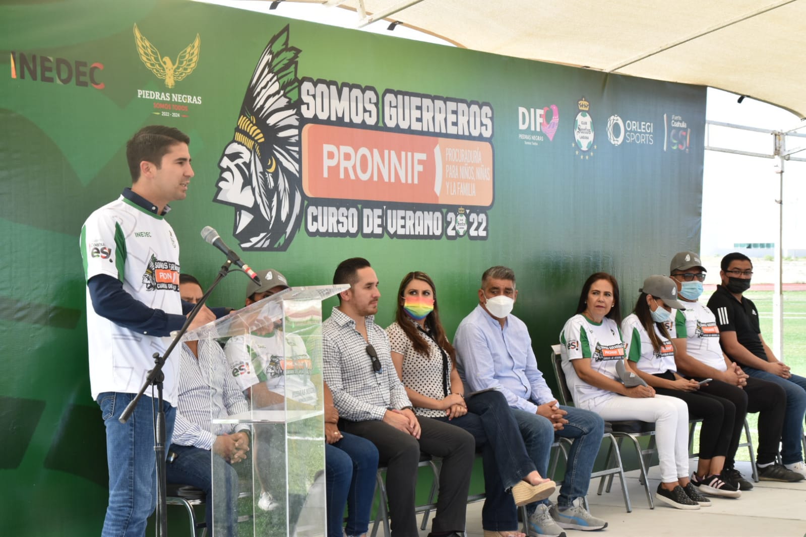 Se activan niños y adolescentes de PN <br>en campamento “Somos Guerreros”
