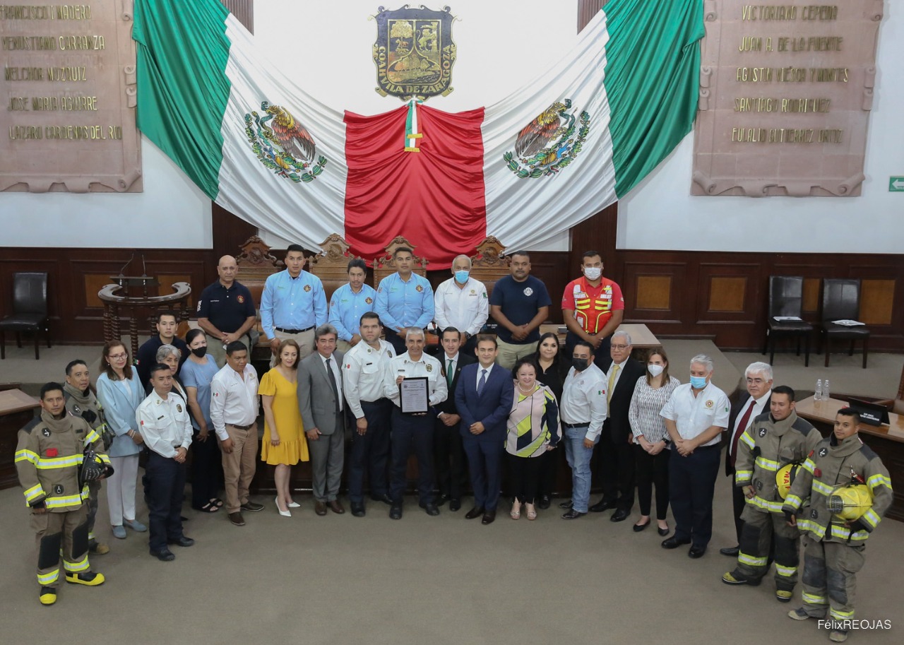 Reconoce Congreso del Estado labor de las y los Bomberos de Coahuila