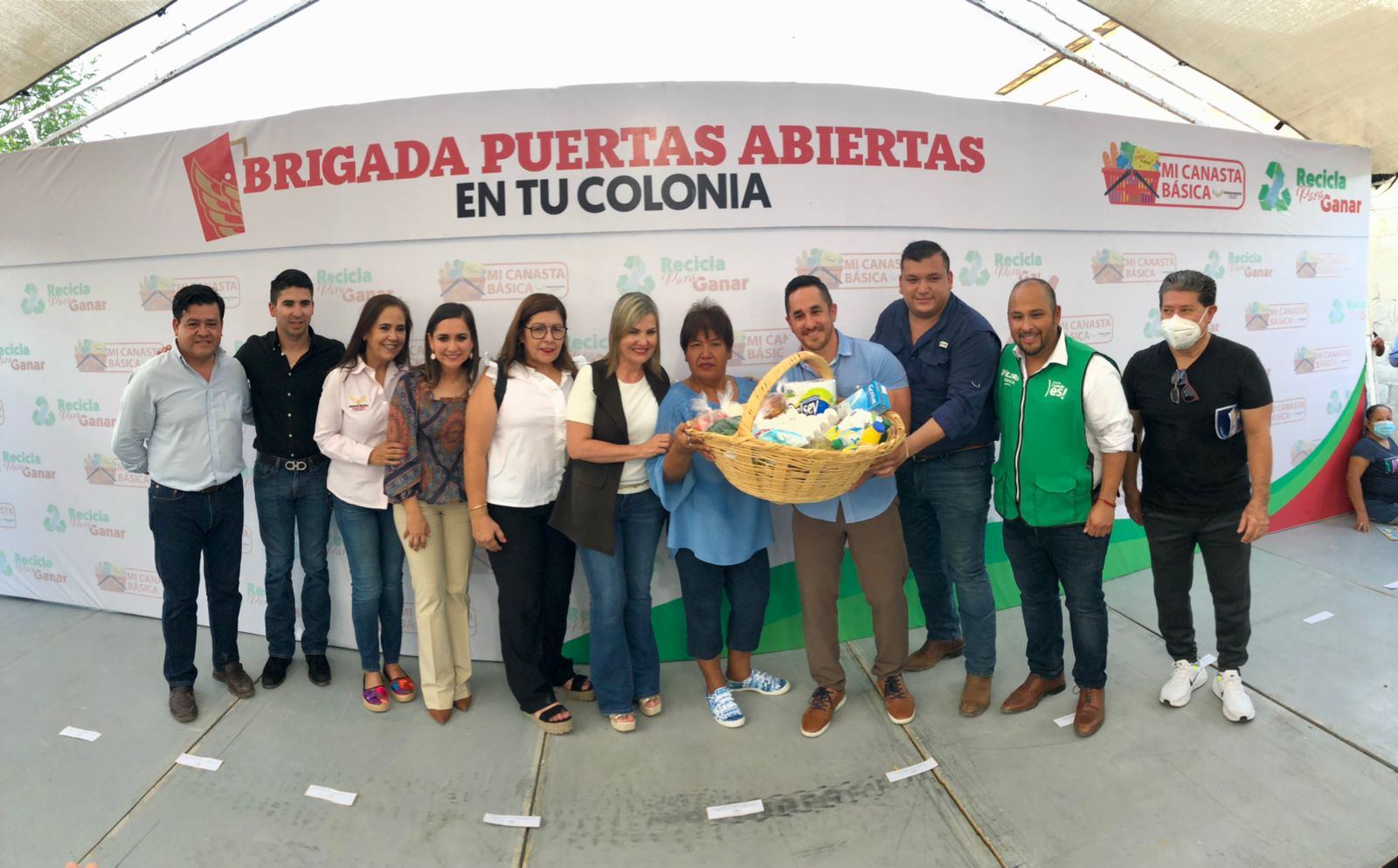 Beneficia Mi Canasta Básica a más <br>de 4 mil familias de Piedras Negras