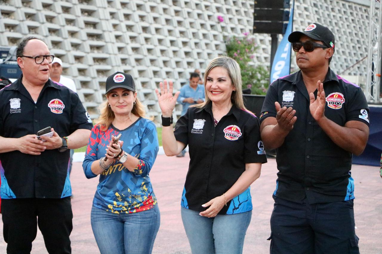 Da Piedras Negras bienvenida <br>a pilotos de la Coahuila 1000