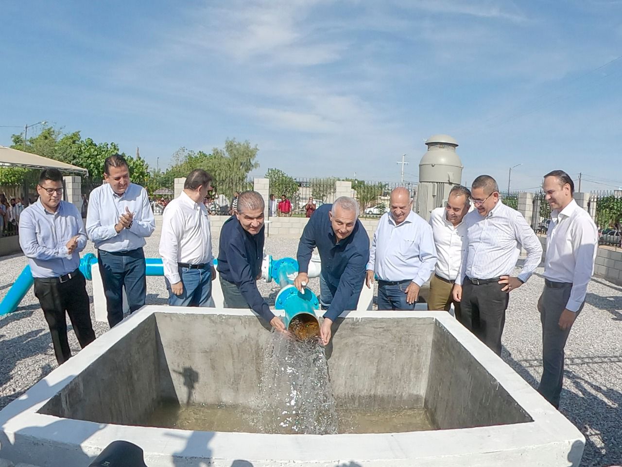Cumple MARS: inaugura nuevo pozo de agua en Torreón