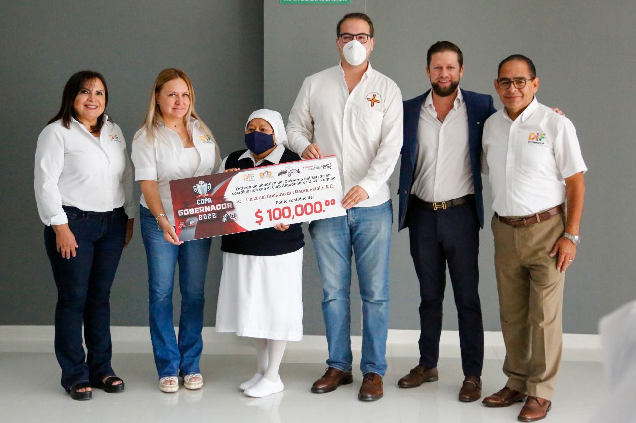 Entregan apoyos DIF Coahuila y Algodoneros de Unión Laguna