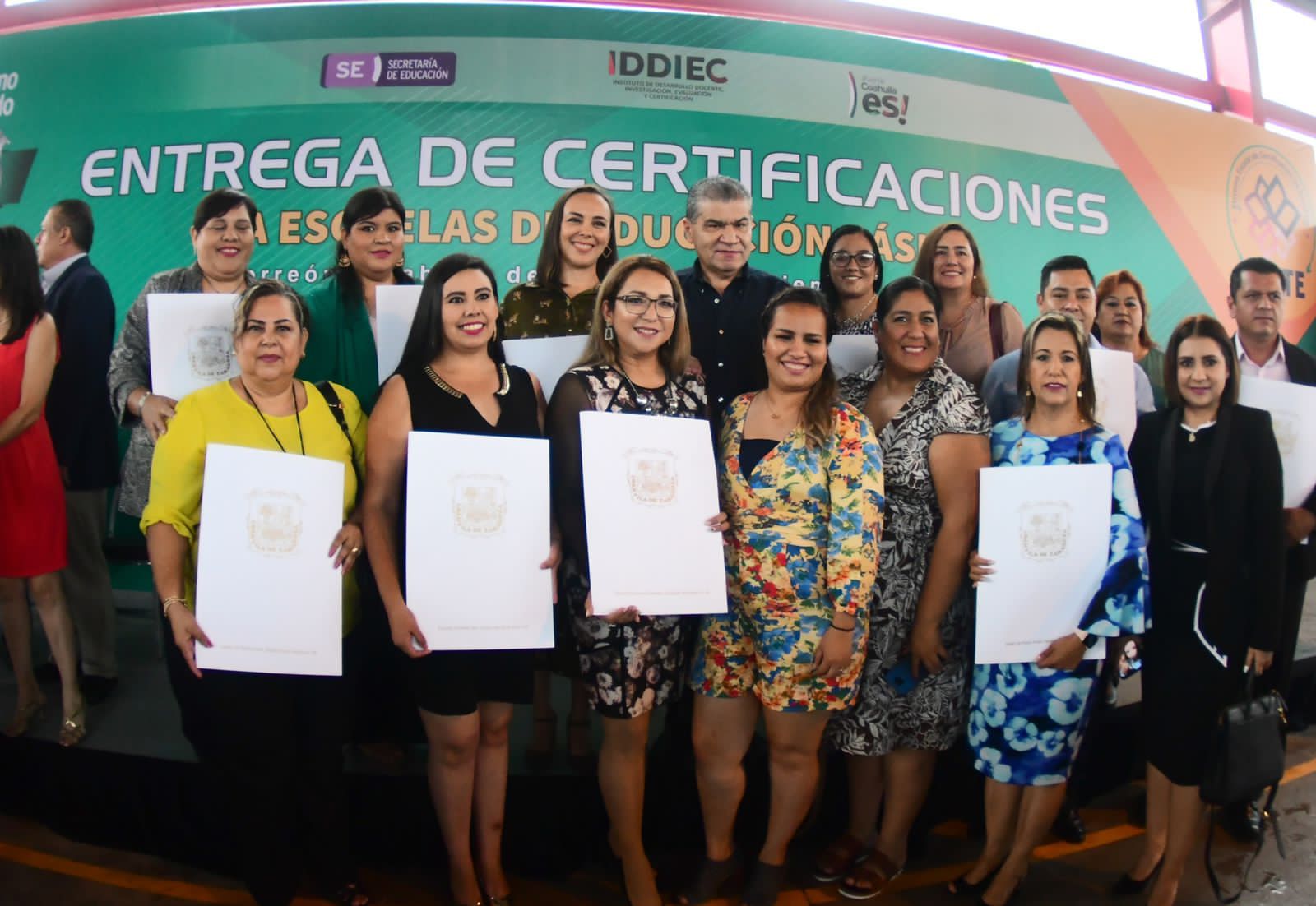 Entrega MARS certificaciones <br>a escuelas de Educación Básica