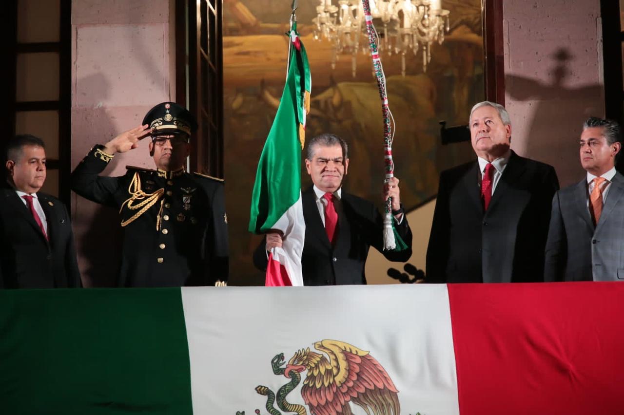 Encabeza MARS en Coahuila el 212 <br>aniversario del Grito de Independencia