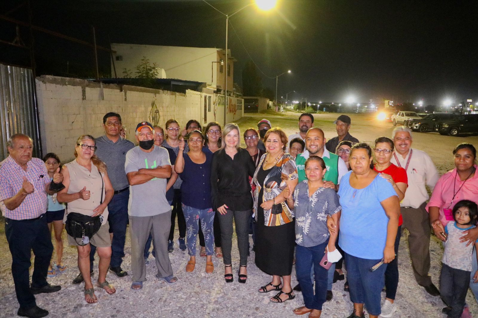 Iluminan 13 cuadras de la colonia Nueva Americana en Piedras Negras