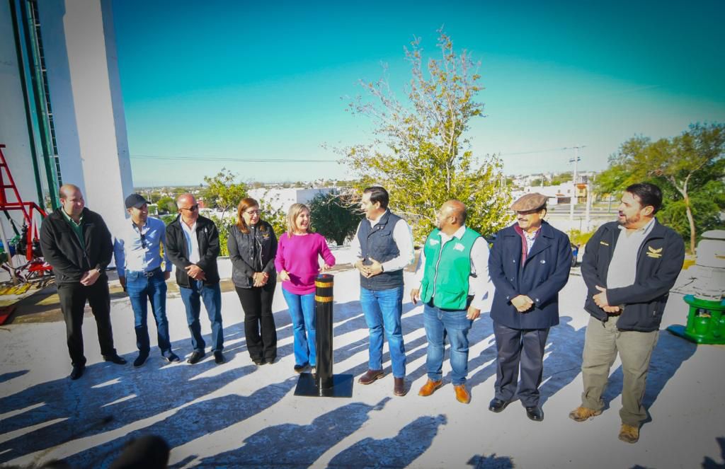 Entrega Norma Treviño obra del tanque <br>elevado del Tec; invirtieron más de 2 mdp
