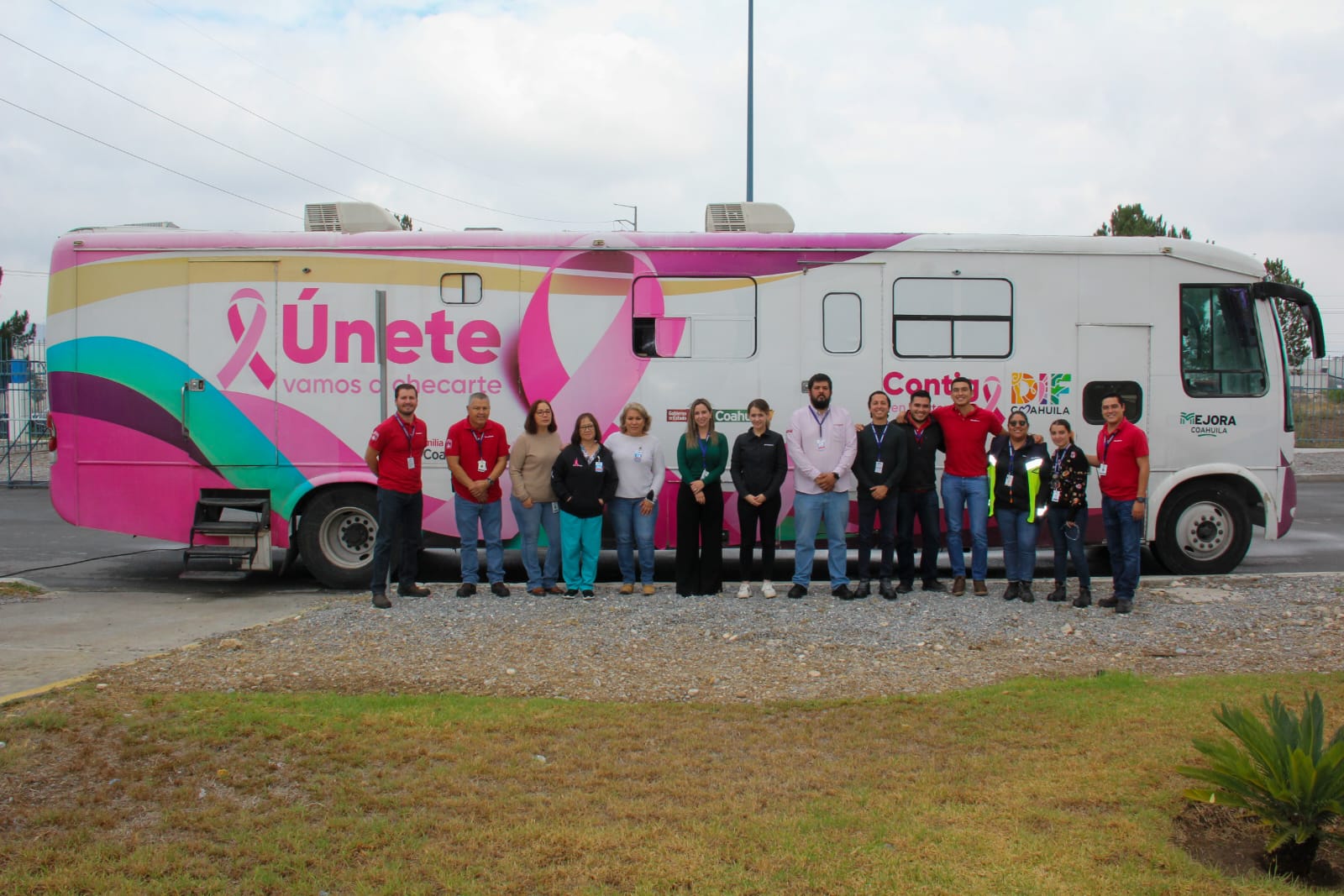 Lleva DIF servicios de detección de cáncer a empresas de Ramos Arizpe