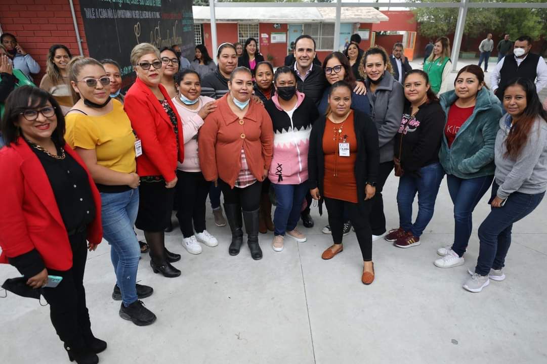 Con “Mejorando Ando” seguimos llevando <br>obras a las escuelas: Manolo