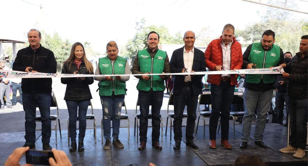 Llegan más obras sociales a Monclova a través de Mejora Coahuila