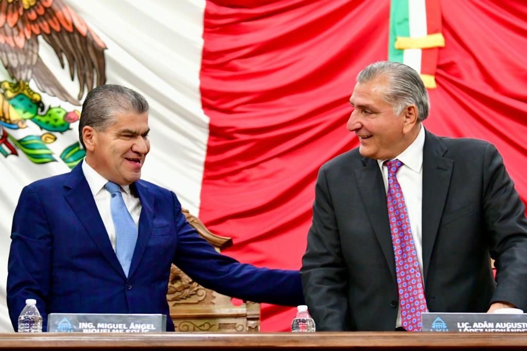 Reconoce Adán Augusto López trabajo <br>coordinado con Miguel Riquelme