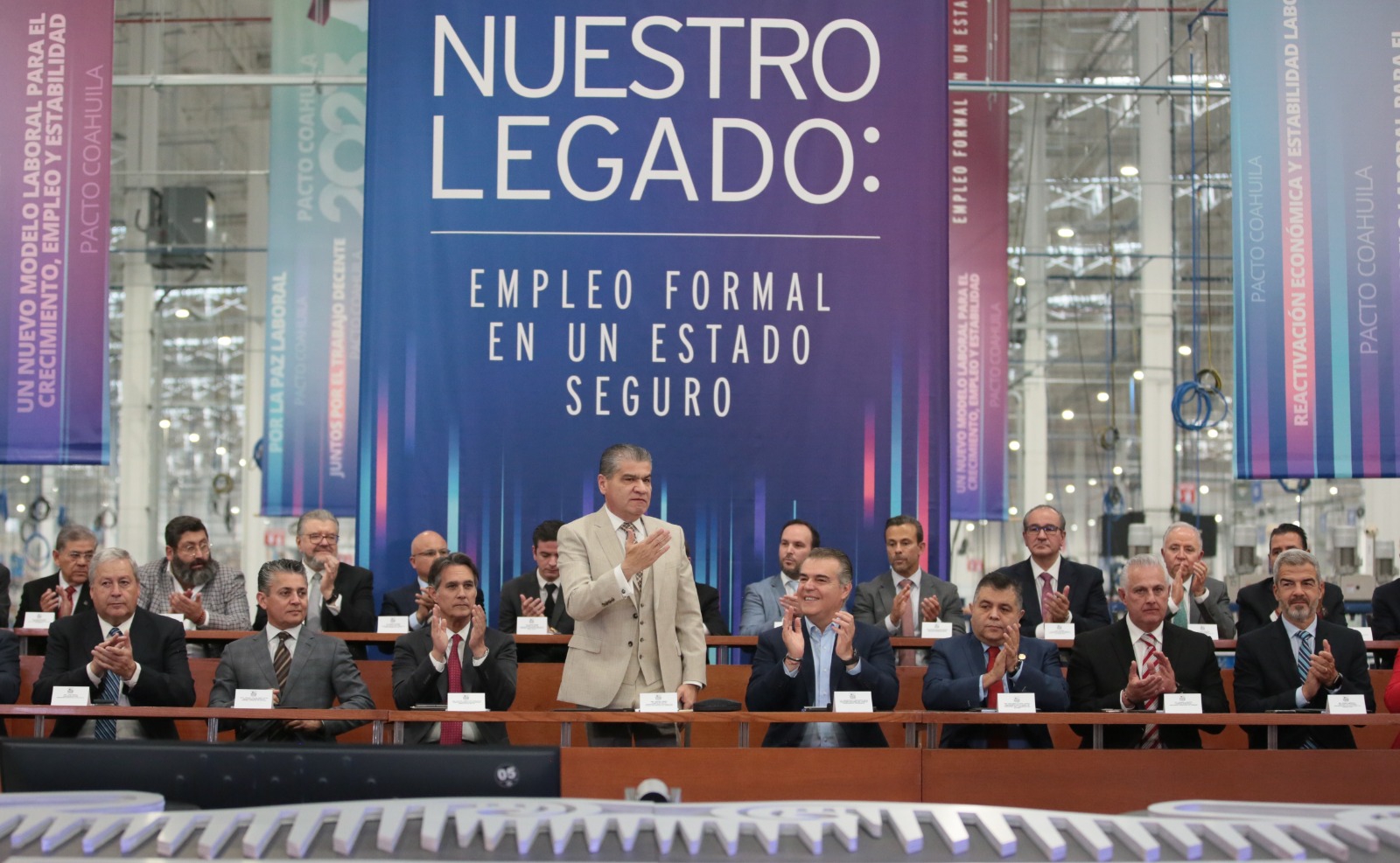Pacto Coahuila es nuestro legado de empleo <br>formal en un estado seguro: MARS