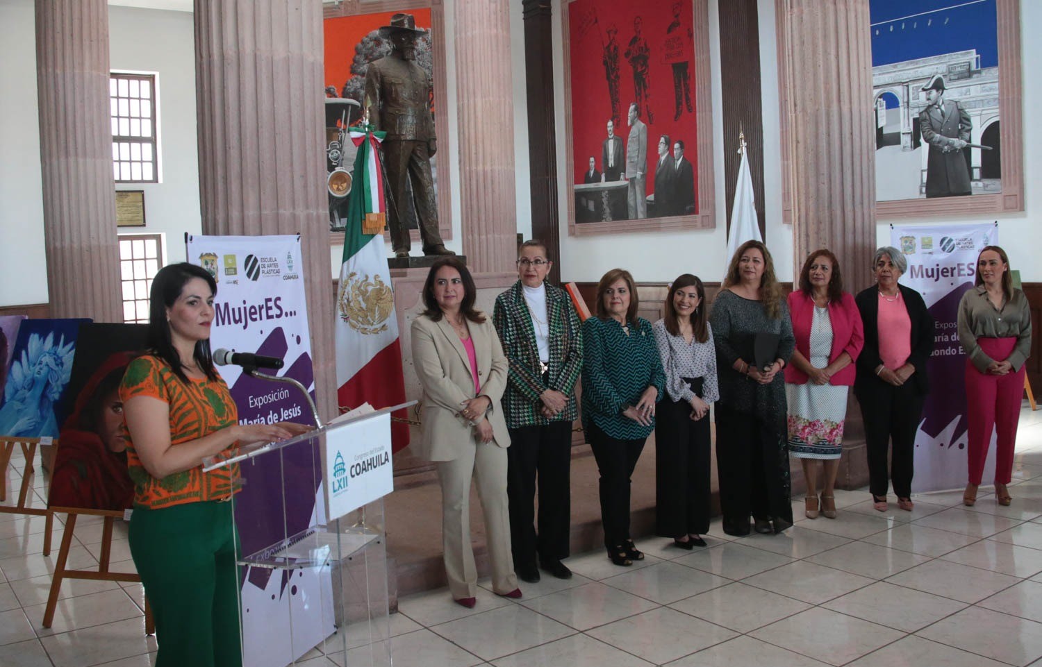 En el marco del Día Internacional de la Mujer, inauguran en Congreso del Estado la exposición “MujerES”