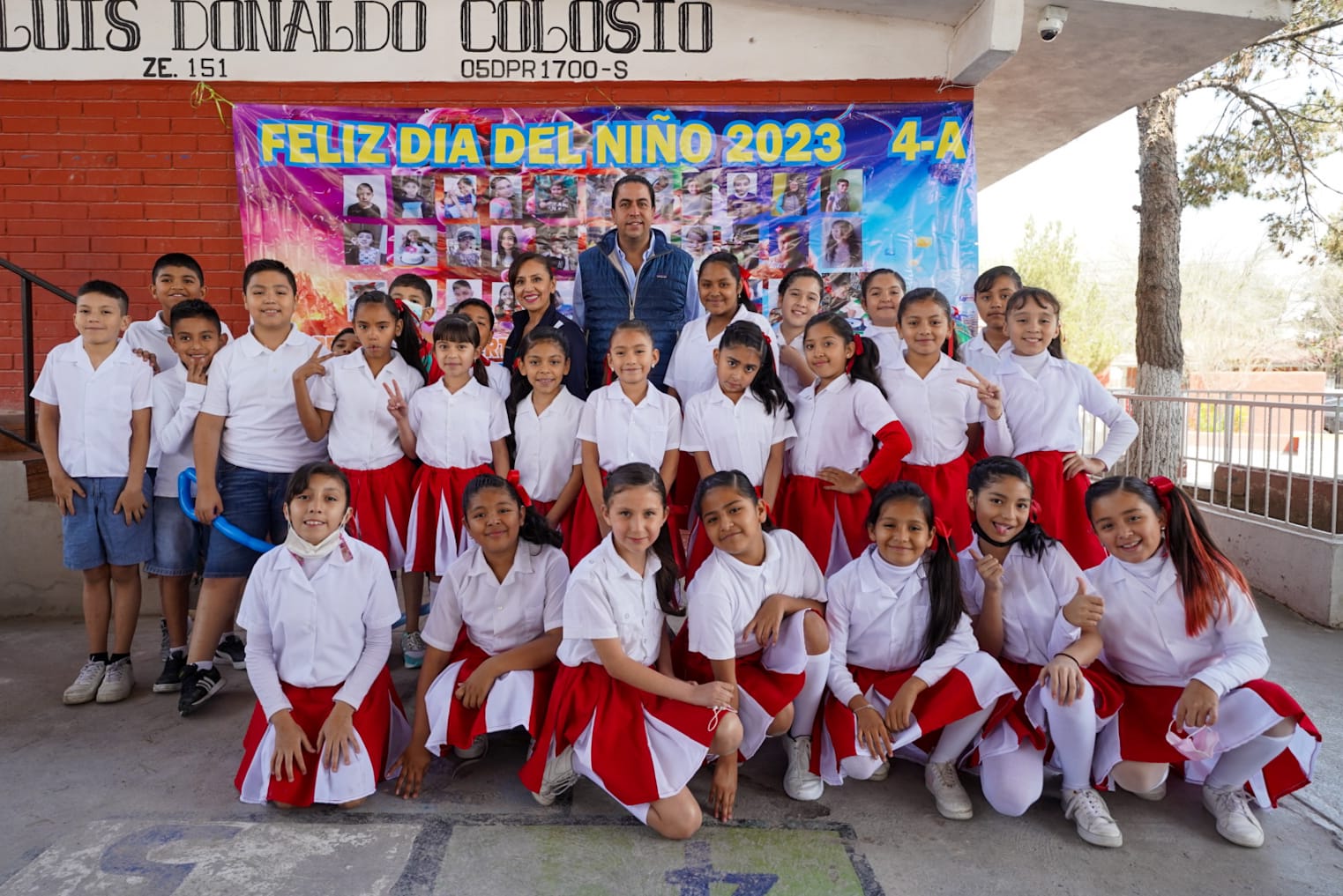 Fortalecen equipamiento de la primaria Luis Donaldo Colosio en Ramos Arizpe