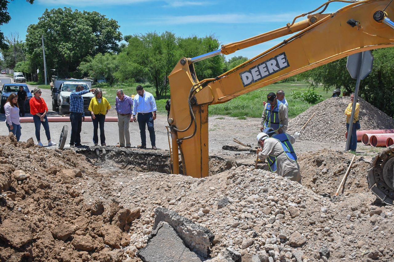 Rehabilita Simas Piedras Negras drenaje en la colonia Presidentes