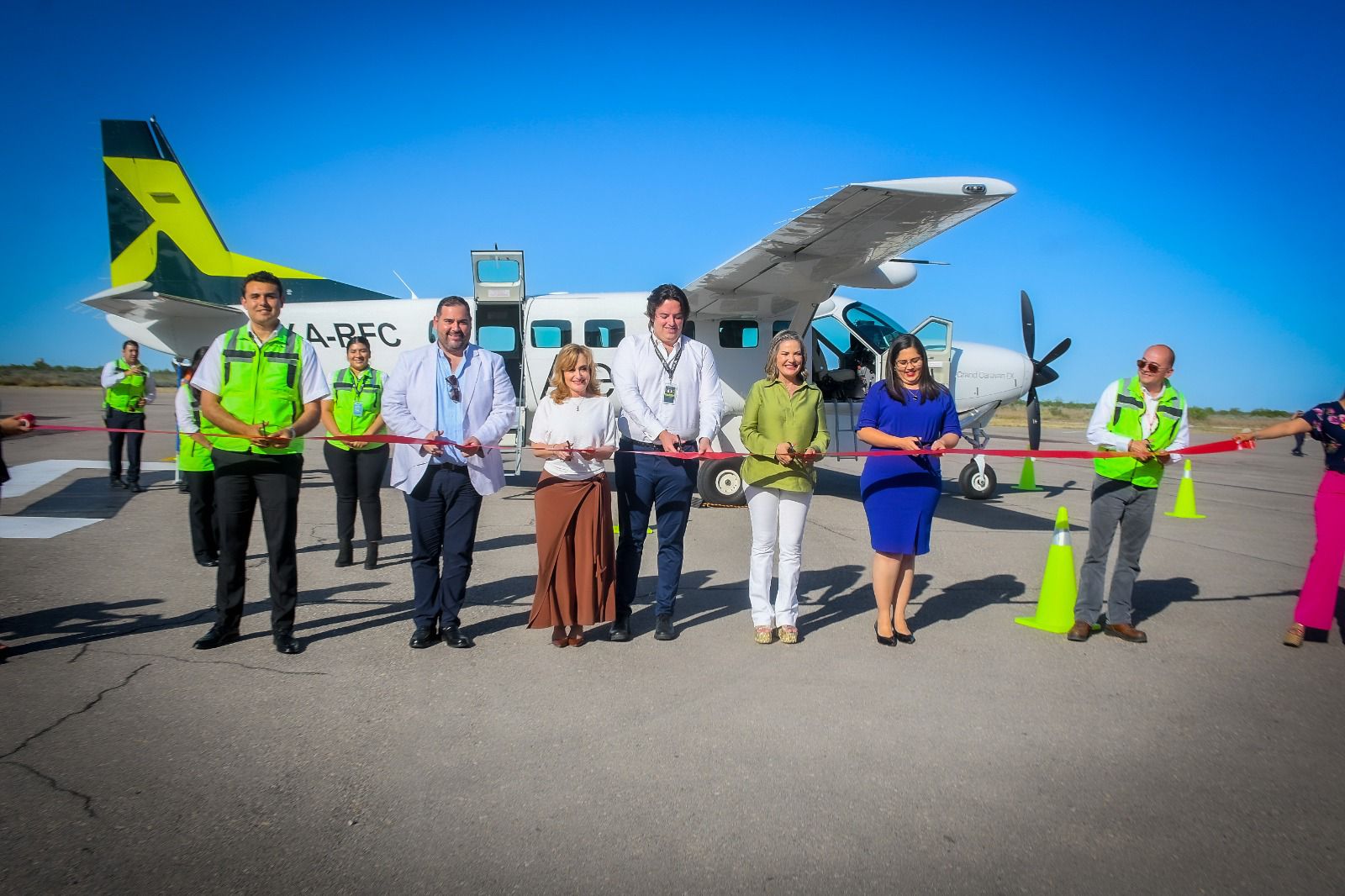 Inauguran vuelo Piedras Negras – Monterrey