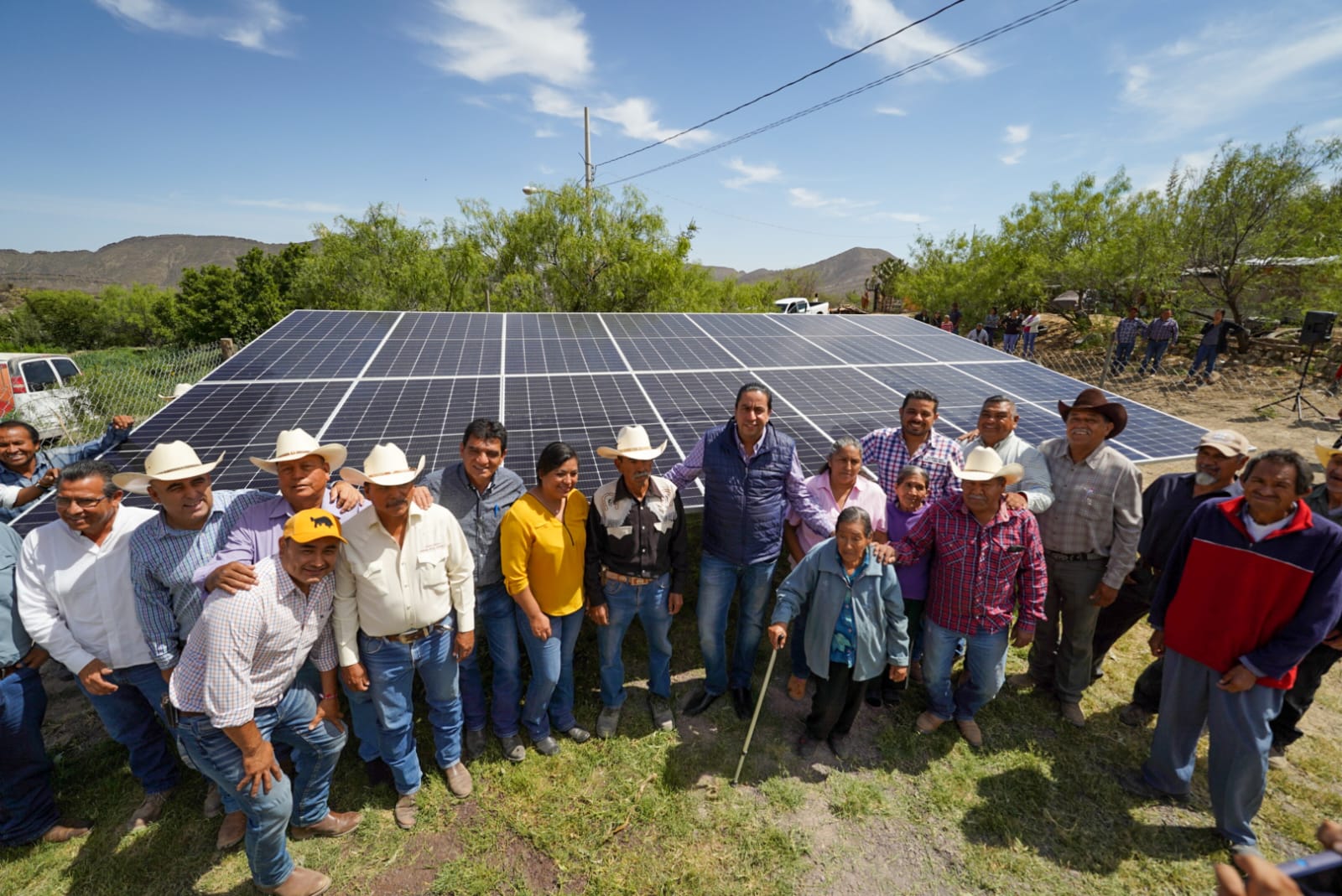 Supervisan obras para abasto de agua en “La Agüita del Rosario”