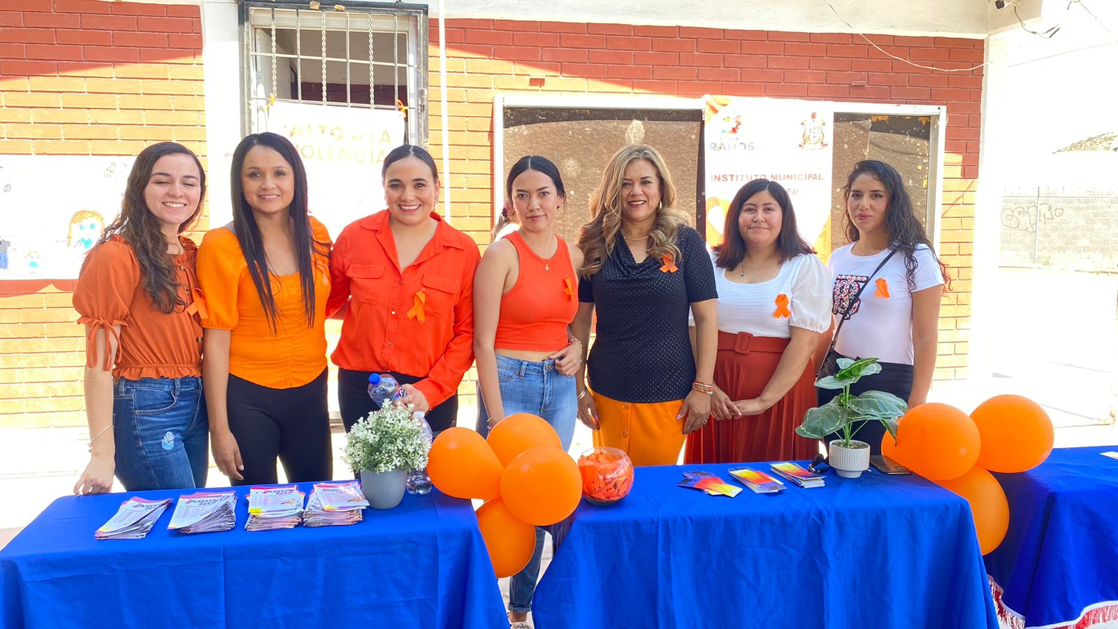 Promueven “tendedero naranja” entre estudiantes de primaria de Ramos