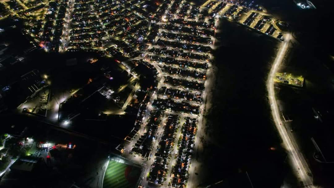 Con tecnología LED se transforma iluminación de Ramos Arizpe