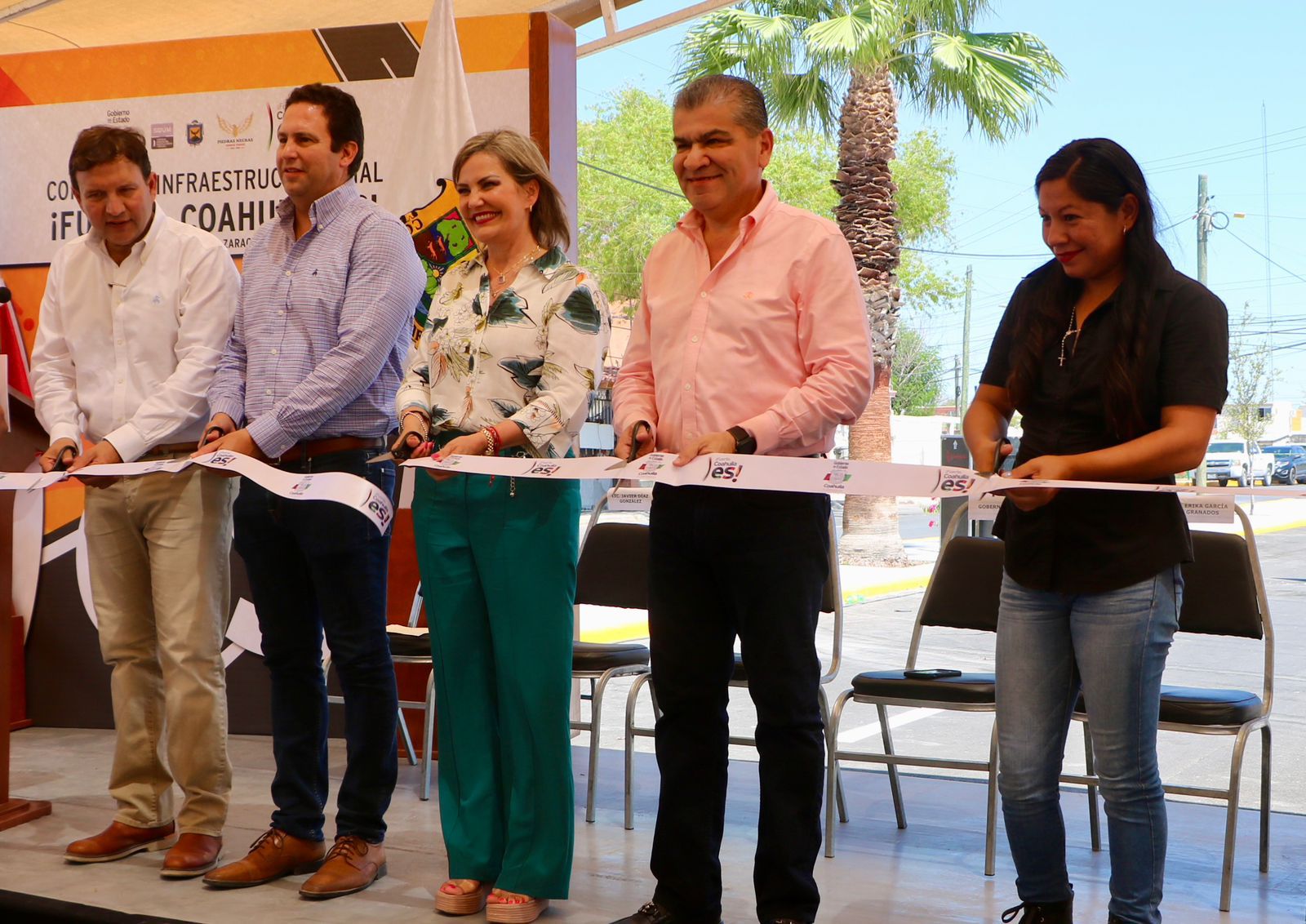 Arrancan Alcaldesa de PN y el Gobernador obra de pavimentación por más de 21 mdp