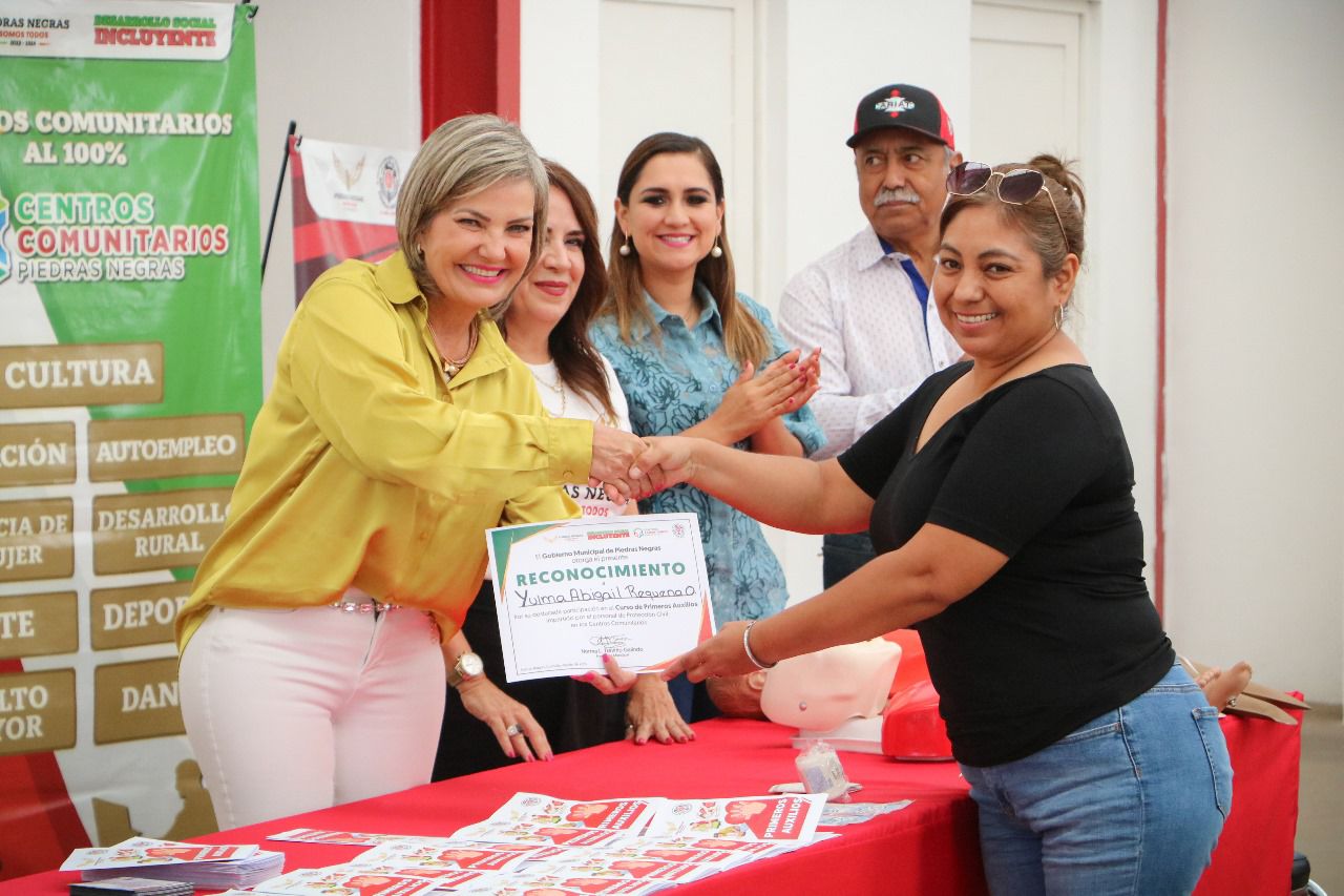 Imparten segundo curso de primeros auxilios domésticos en PN