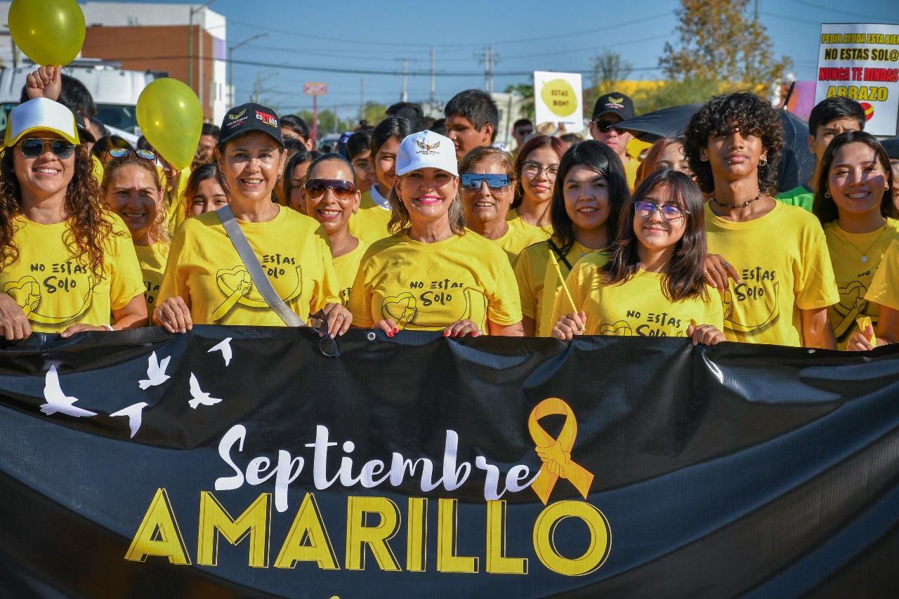 Celebran la vida en caminata de prevención del suicidio