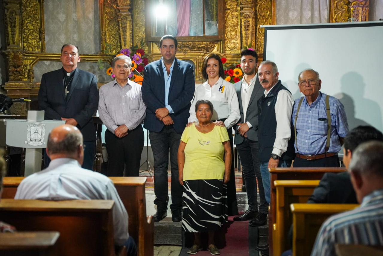 Respaldará municipio continuidad para conservación  de capilla de Santa María