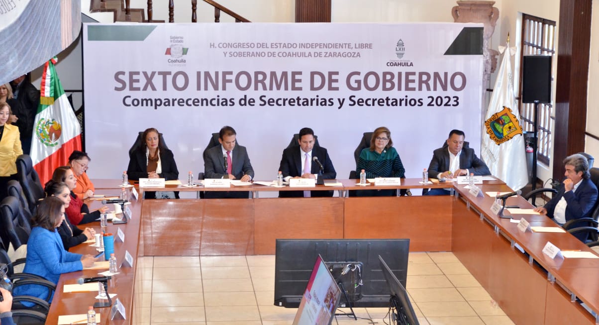 Concluyen comparecencias de funcionarios en el Congreso del Estado