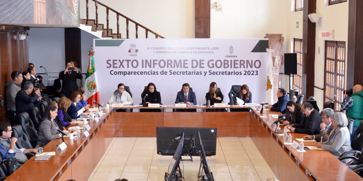 Continúan comparecencias de funcionarios en el Congreso del Estado