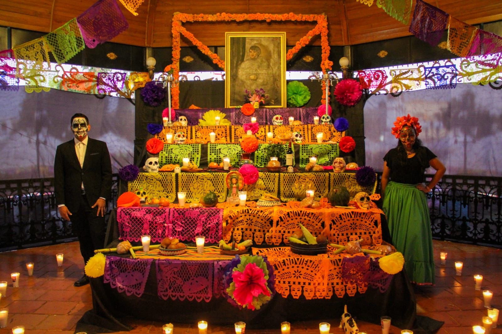 Todo listo para el “festival de la catrina” en Ramos Arizpe