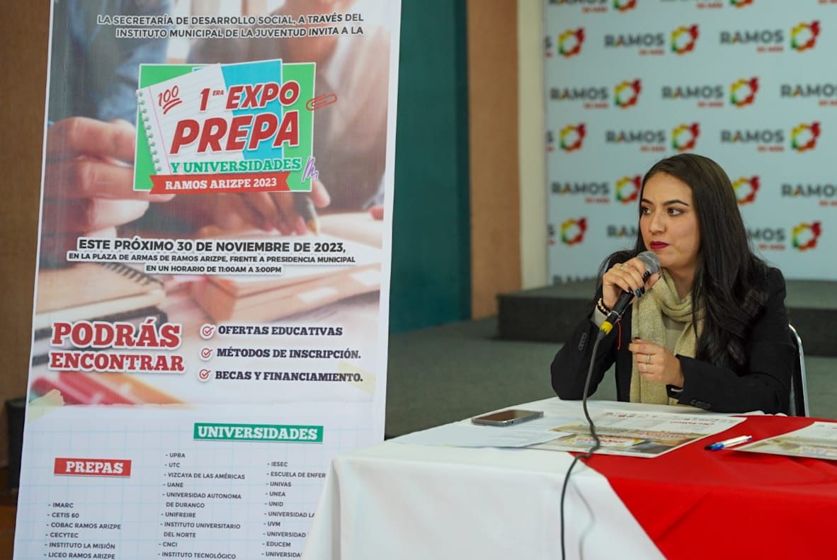 Convoca Ramos Arizpe a Expo de prepas y universidades