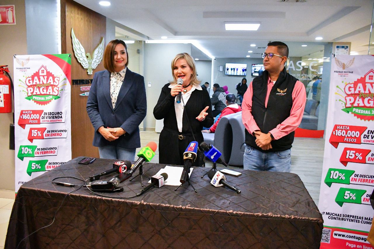 Anuncia Norma Treviño estímulos en pago del predial