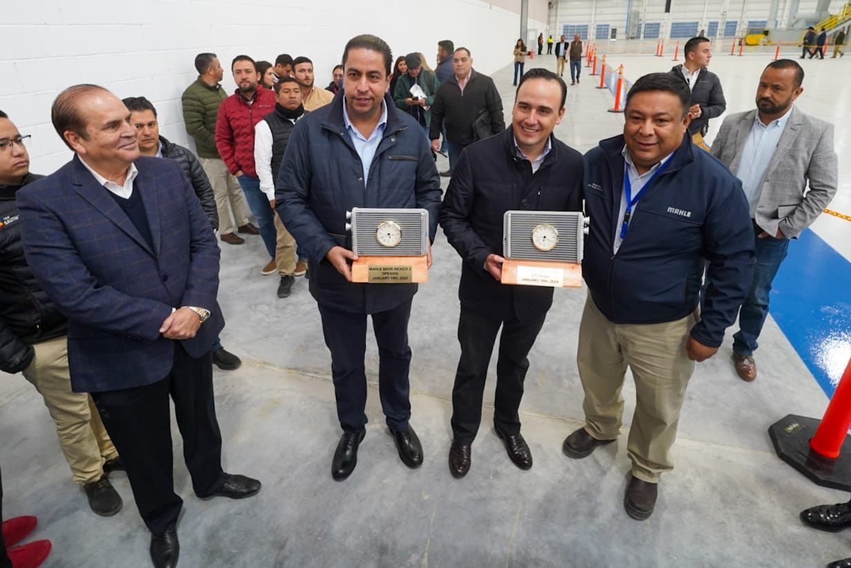 Junto al gobernador Manolo Jiménez, Ramos Arizpe se fortalece como capital industrial