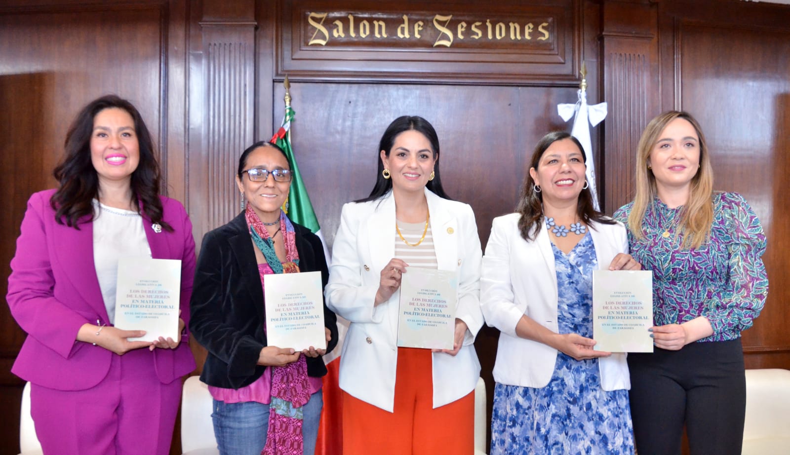 Presentan libro sobre avances en materia  de derechos de las mujeres