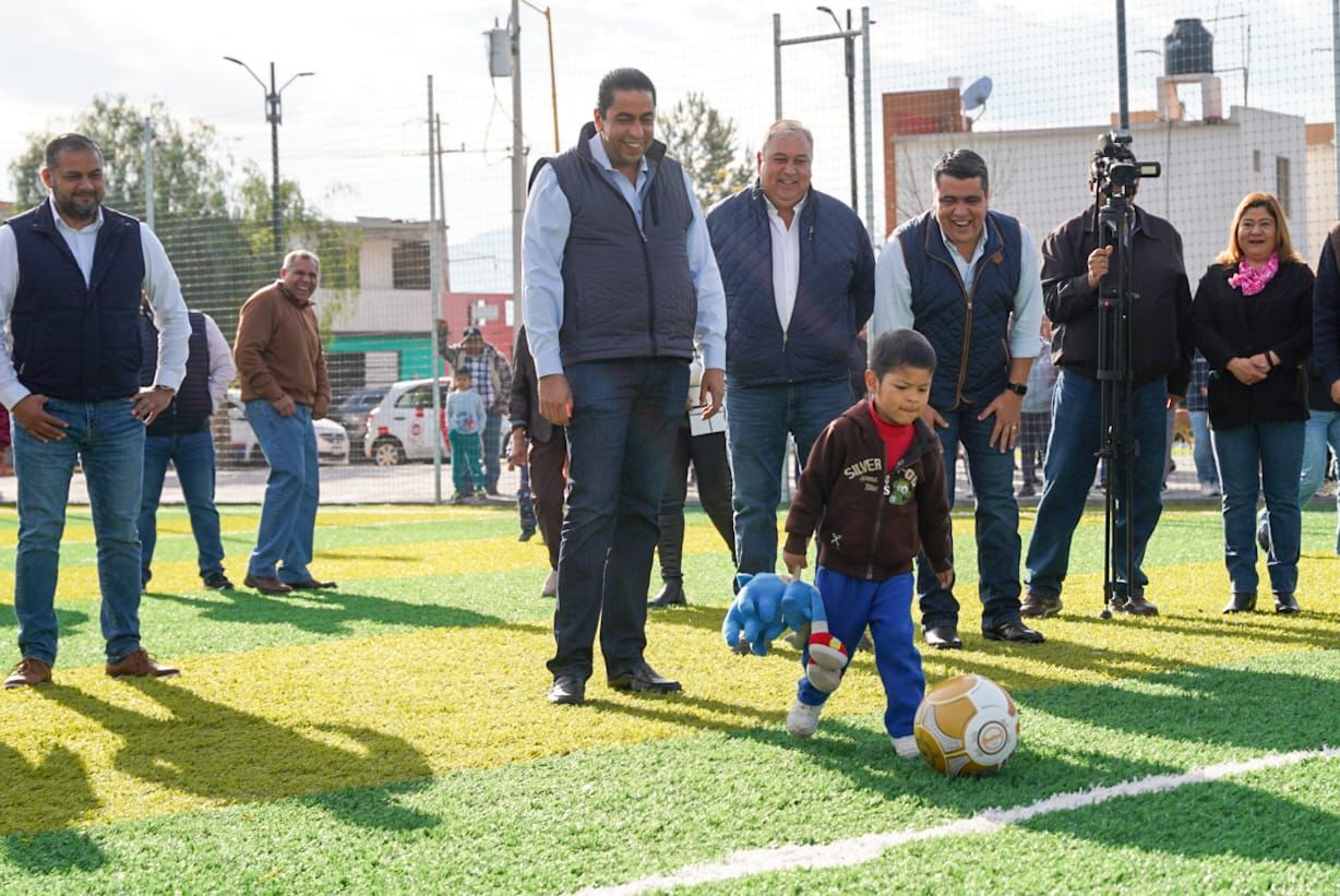 Familias de Cactus II, en Ramos Arizpe, cuentan con un nuevo espacio para el deporte y la recreación