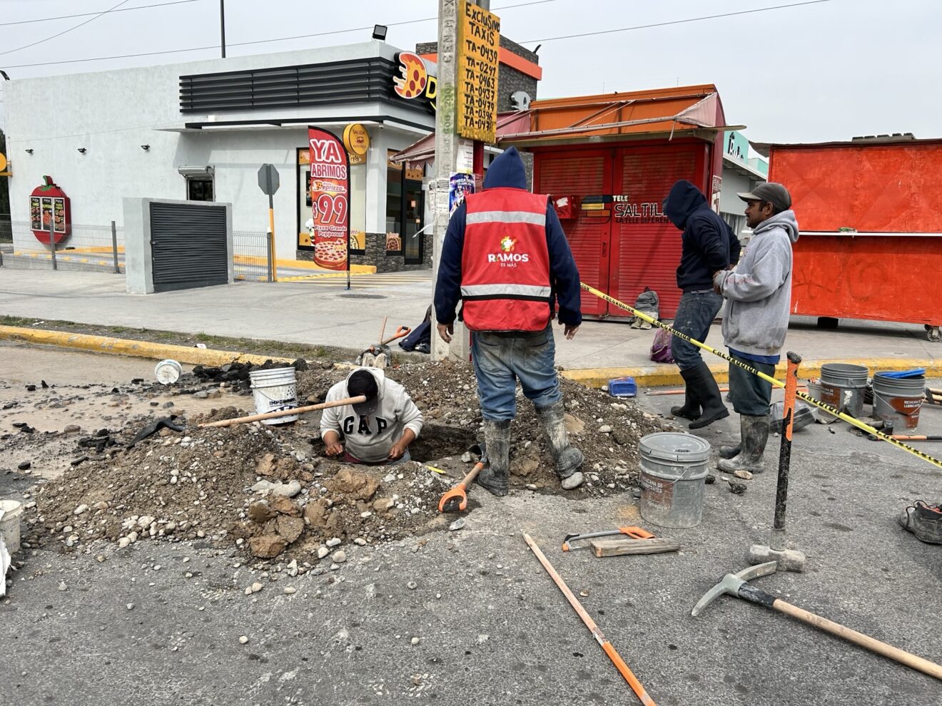 Reparan red hidráulica en bulevar Plan de Guadalupe