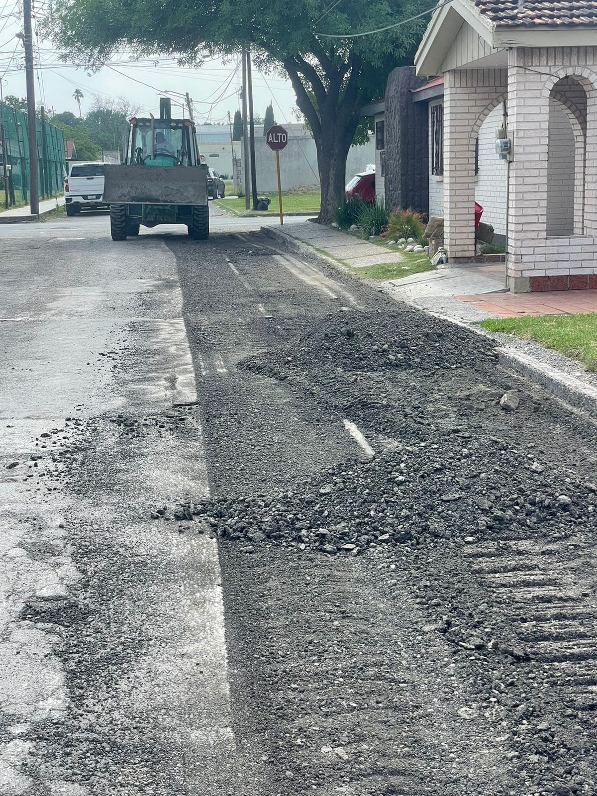 Continúa municipio de Piedras Negras con mantenimiento de vialidades