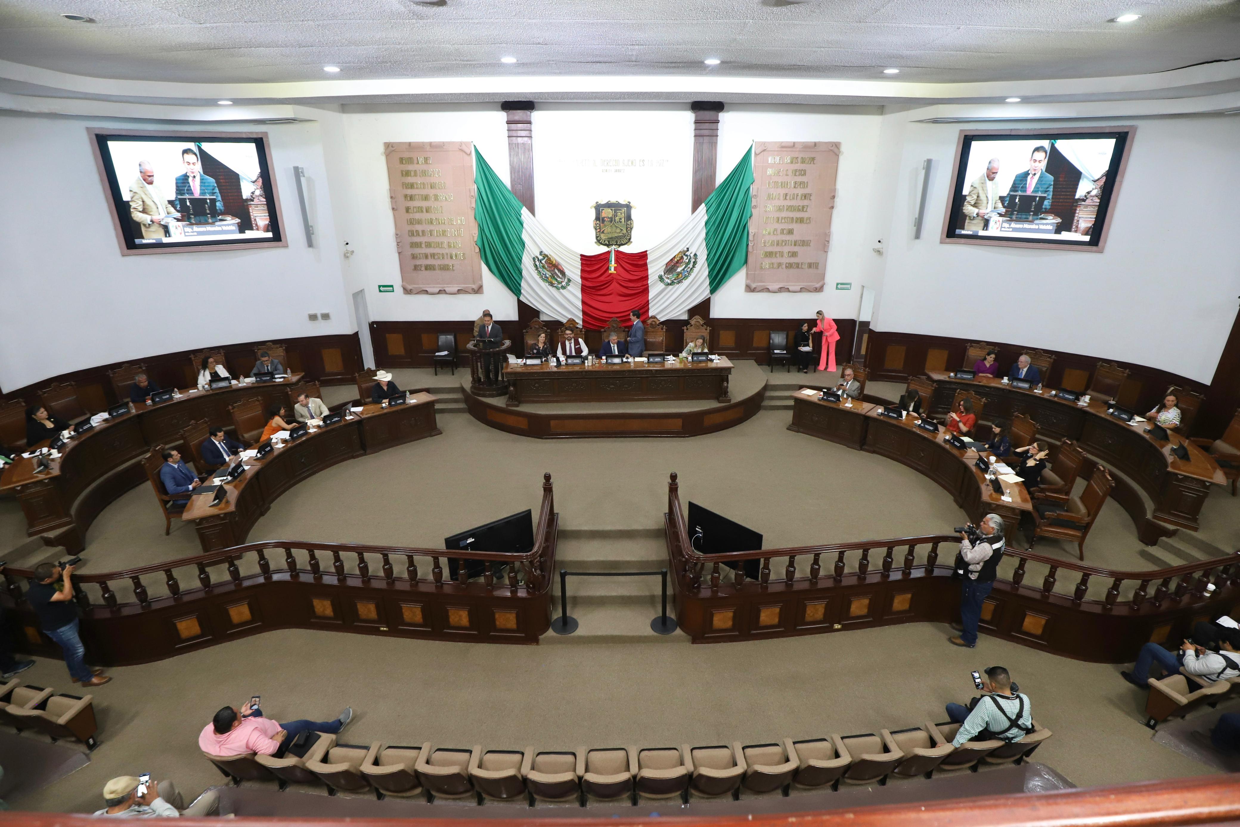 Concluye Congreso del Estado primer periodo ordinario e instalan Diputación Permanente